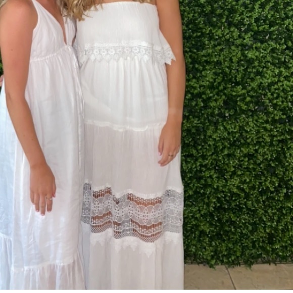 White Maxi Dress - Picture 2 of 2